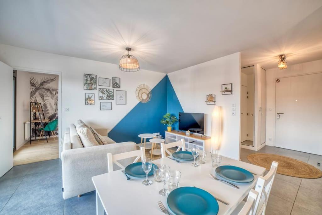 Ferienwohnung Modern'Blue - Gare Annemasse A 3Min-Geneve Acces Direct Exterior foto