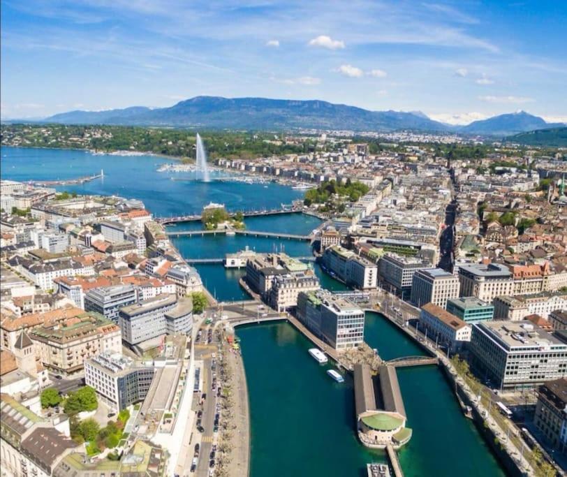 Ferienwohnung Modern'Blue - Gare Annemasse A 3Min-Geneve Acces Direct Exterior foto
