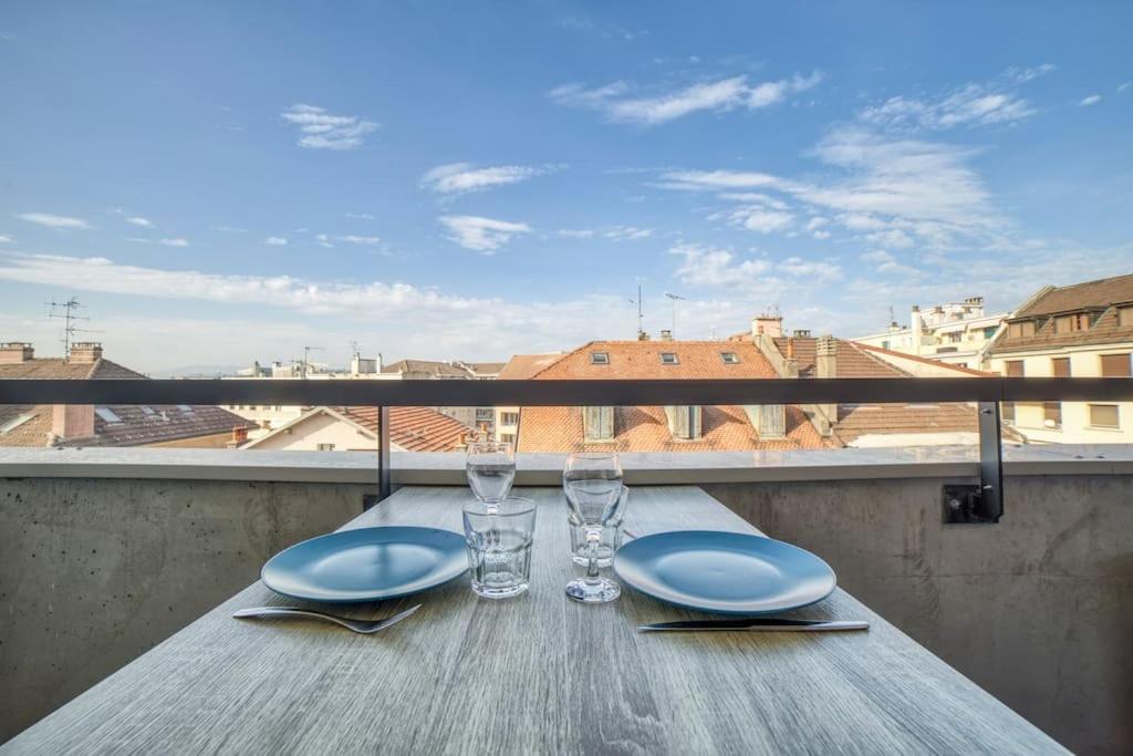 Ferienwohnung Modern'Blue - Gare Annemasse A 3Min-Geneve Acces Direct Exterior foto
